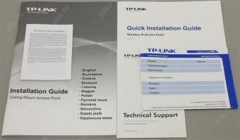 Точка доступа TP-Link EAP115 N300 10/100BASE-TX белый от магазина РЭССИ