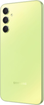 Смартфон Samsung SM-A346E Galaxy A34 5G 256Gb 8Gb зеленый лайм моноблок 3G 4G 2Sim 6.6" 1080x2340 Android 13 48Mpix 802.11 a/b/g/n/ac NFC GPS GSM900/1800 GSM1900 TouchSc Protect microSD max1024Gb от магазина РЭССИ