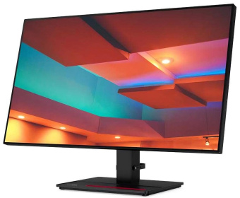 Монитор Lenovo 27" ThinkVision P27q-20 черный IPS LED 4ms 16:9 HDMI HAS Piv 1000:1 350cd 178гр/178гр 2560x1440 DP 2K USB 7.12кг от магазина РЭССИ