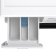 Картинка Стиральная машина Gorenje W1NGPI72SBS/C загр.фронтальная макс.:7кг белый инвертер от магазина РЭССИ Стиральная машина Gorenje W1NGPI72SBS/C загр.фронтальная макс.:7кг белый инвертер от магазина РЭССИ