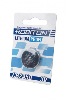 Элемент питания ROBITON PROFI R-CR2450-BL1 CR2450 BL1 от магазина РЭССИ