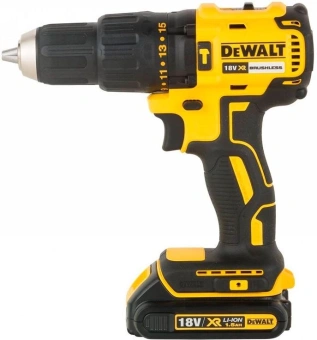 Дрель-шуруповерт DeWalt DCD778S2T 340Вт аккум. патрон:быстрозажимной (кейс в комплекте) (DCD778S2T-QW) от магазина РЭССИ