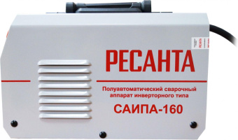 Сварочный аппарат Ресанта САИПА-160 инвертор FLUX/MIG-MAG 6.2кВт от магазина РЭССИ