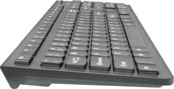 Клавиатура + мышь Defender Columbia C-775 клав:черный мышь:черный USB беспроводная slim Multimedia (45775) от магазина РЭССИ