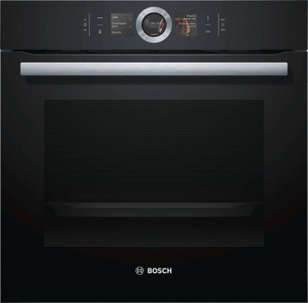 Духовой шкаф Электрический Bosch HBG636LB1 черный от магазина РЭССИ