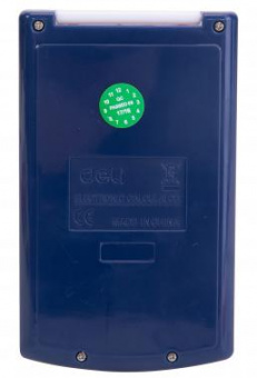 Калькулятор карманный Deli E39217/BLUE синий 8-разр. от магазина РЭССИ