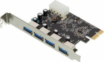 Контроллер PCI-E VIA VL805 4xUSB3.0 Bulk от магазина РЭССИ