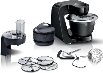 Кухонная машина Bosch MUM59N26CB планетар.вращ. 1000Вт черный от магазина РЭССИ
