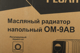 Радиатор масляный Ресанта ОМ-9АВ 2400Вт белый от магазина РЭССИ