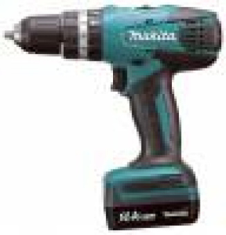 Дрель-шуруповерт Makita HP347DWE аккум. патрон:быстрозажимной (кейс в комплекте) от магазина РЭССИ