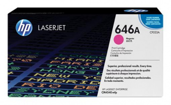 Картридж лазерный HP CF033AC пурпурный (12500стр.) для HP CM4540 (техн.упак) от магазина РЭССИ