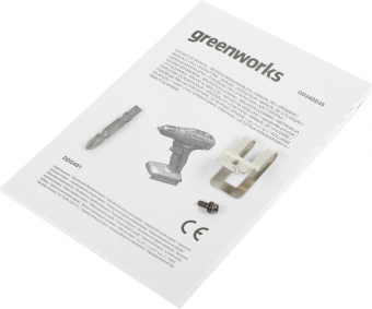 Дрель-шуруповерт Greenworks GD24DD35 аккум. патрон:быстрозажимной (3704007) от магазина РЭССИ