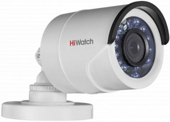 Камера видеонаблюдения аналоговая HiWatch DS-T200L(B)(2.8mm) 2.8-2.8мм HD-TVI цв. корп.:белый от магазина РЭССИ