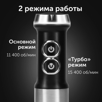 Блендер погружной Red Solution HB2901 1200Вт серебристый/черный от магазина РЭССИ