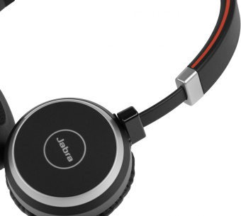 Наушники с микрофоном Jabra Evolve 65 SE черный накладные BT оголовье (6599-833-309) от магазина РЭССИ