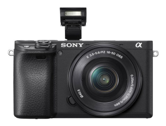 Фотоаппарат Sony Alpha A6400LB черный 24.2Mpix 3" 4K WiFi E PZ 16-50мм f/3.5-5.6 OSS NP-FW50 от магазина РЭССИ