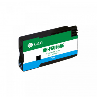 Картридж струйный G&G NH-F6U16AE F6U16AE голубой (26мл) для HP OJ Pro 7740/8210/8218/8710/8715 от магазина РЭССИ