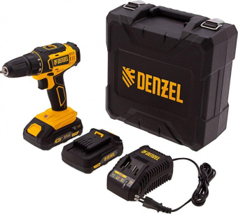 Аккумуляторная дрель-шуруповерт Denzel CDL-18-02BM 26116 от магазина РЭССИ