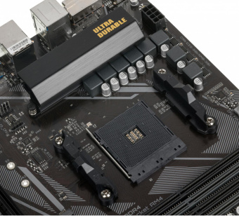 Материнская плата Gigabyte B550M DS3H Soc-AM4 AMD B550 4xDDR4 mATX AC`97 8ch(7.1) GbLAN RAID+DVI+HDMI от магазина РЭССИ