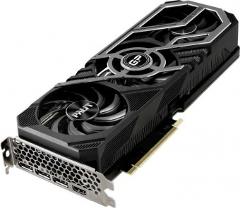 Видеокарта Palit PCI-E 4.0 PA-RTX3070 GAMINGPRO OC 8G V1 LHR NVIDIA GeForce RTX 3070 8192Mb 256 GDDR6 1500/14000 HDMIx1 DPx3 HDCP Ret от магазина РЭССИ