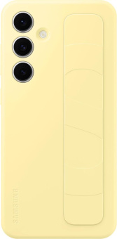 Чехол (клип-кейс) Samsung для Samsung Galaxy S24 FE Standing Grip Case S24FE желтый (EF-GS721CYEGRU) от магазина РЭССИ
