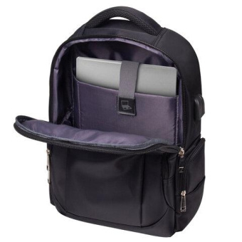 Рюкзак FUNCTIONAL универ с отд. для ноутбука USB-порт Leader 45x32x17см BRAUBERG 270799 от магазина РЭССИ