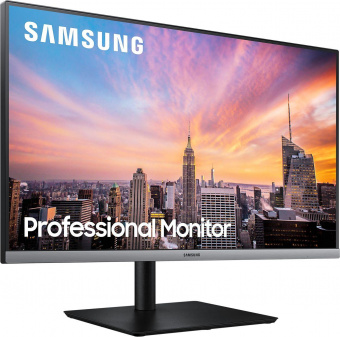 Монитор Samsung 23.8" S24R650FDI темно-серый IPS LED 5ms 16:9 HDMI полуматовая HAS Piv 250cd 178гр/178гр 1920x1080 75Hz VGA DP FHD USB 5.1кг от магазина РЭССИ