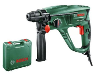 Перфоратор Bosch PBH 2100 RE патрон:SDS-plus уд.:1.7Дж 550Вт (кейс в комплекте) от магазина РЭССИ