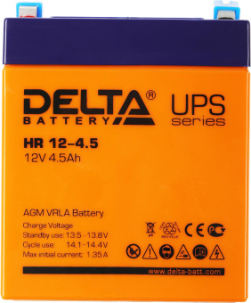 Батарея для ИБП Delta HR 12-4.5 12В 4.5Ач от магазина РЭССИ