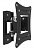 Кронштейн для телевизора Buro FL0 черный 20"-29" макс.15кг настенный поворот и наклон от магазина РЭССИ