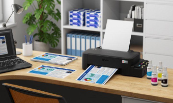 Принтер струйный Epson L121 (C11CD76414/413/505) A4 черный от магазина РЭССИ