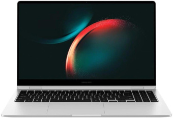 Ноутбук Samsung Galaxy book 3 360 NP750 Core i7 1360P 16Gb SSD512Gb Intel Arc 4Gb 15.6" AMOLED Touch FHD (1920x1080) Windows 11 Home 64 silver WiFi BT Cam (NP750XFH-XB1US) от магазина РЭССИ