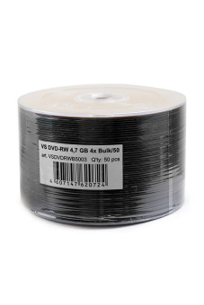 Перезаписываемый компакт-диск VS DVD-RW 4.7 GB 4x Bulk/50 от магазина РЭССИ