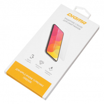 Защитное стекло для экрана Digma DGG1AP13PM для Apple iPhone 13 Pro Max/14 Pro Max прозрачная 1шт. от магазина РЭССИ
