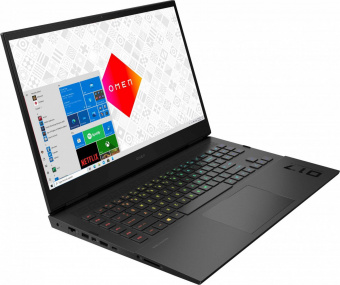 Ноутбук HP Omen 17-ck0045ur Core i7 11800H 16Gb SSD1Tb NVIDIA GeForce RTX3080 16Gb 17.3" IPS QHD (2560x1440) Windows 11 Home black WiFi BT Cam (4E1C7EA) от магазина РЭССИ