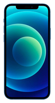 Смартфон Apple A2403 iPhone 12 64Gb 4Gb синий моноблок 3G 4G 1Sim 6.1" 1170x2532 iOS 15 12Mpix 802.11 a/b/g/n/ac/ax NFC GPS GSM900/1800 TouchSc Protect от магазина РЭССИ