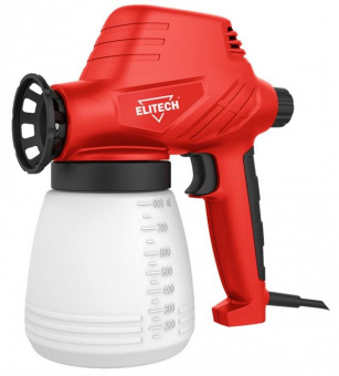 Краскопульт Elitech КЭ 85С 85Вт бак:800мл 280мл/мин от магазина РЭССИ
