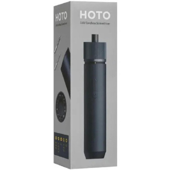Аккумуляторная отвертка HOTO 3.6В с 12 битами в кейсе черная QWLSD001 HTE0001GL от магазина РЭССИ