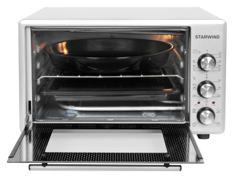 Мини-печь Starwind SMO2021 36л. 1300Вт серый от магазина РЭССИ