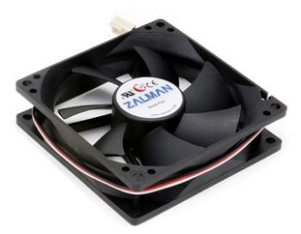 Вентилятор Zalman ZM-F2 Plus (SF) 90x90mm 3-pin 20-23dB 77gr Ret от магазина РЭССИ