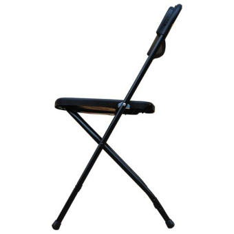 Складной стул для дома и офиса BRABIX  Golf CF-002 черный каркас пластик черный 531563 от магазина РЭССИ