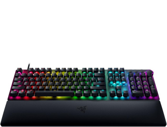 Клавиатура Razer Huntsman V2 механическая черный USB for gamer LED (подставка для запястий) от магазина РЭССИ