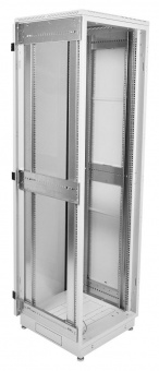 Шкаф коммутационный ЦМО (ШТК-М-33.6.8-44АА) напольный 33U 600x800мм пер.дв.перфор. задн.дв.перфор. 2 бок.пан. направл.под закл.гайки 890кг серый 655мм 94.3кг 180град. 1625мм IP20 сталь от магазина РЭССИ