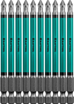 Набор бит Kraftool 26124-2-100-10 универсал. (10пред.) для шуруповертов от магазина РЭССИ