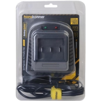 Зарядное устройство Hanskonner 18 В 1BatterySystem 4.0 A HBC2004 от магазина РЭССИ