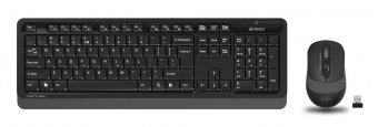 Клавиатура + мышь A4Tech Fstyler FG1010 клав:черный/серый мышь:черный/серый USB беспроводная Multimedia от магазина РЭССИ