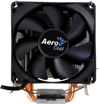 Устройство охлаждения(кулер) Aerocool Verkho 3 Soc-AM5/AM4/1151/1200/1700 черный 4-pin 15-24dB Al+Cu 120W 530gr Ret от магазина РЭССИ