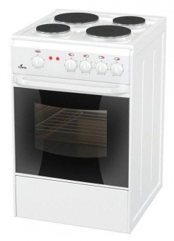 Плита Электрическая Flama AE 1406 W белый эмаль от магазина РЭССИ
