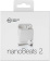 Гарнитура вкладыши Redline nanoBeats 2 BHS-11 белый беспроводные bluetooth в ушной раковине (УТ000017762) от магазина РЭССИ