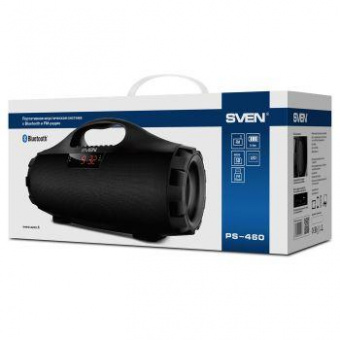 Колонка порт. Sven PS-460 черный 18W 1.0 BT/USB 10м 1800mAh (SV-015237) от магазина РЭССИ